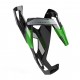 BLACK glossy, green graphic