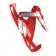 RED glossy, white graphic
