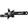 set pedivella Rex 2.2 BCD110*60 172.5 blk doppia