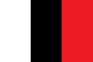bianco/nero/rosso